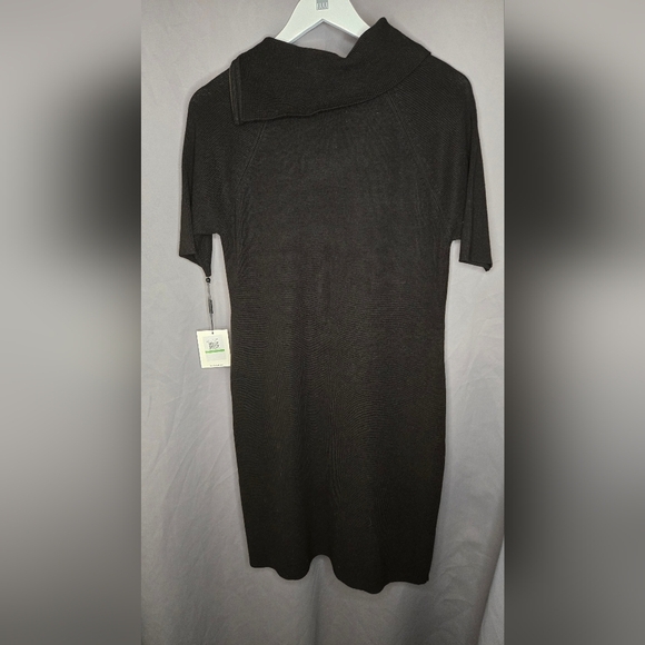 🖤 NWT Calvin Klein Asymmetrical Knit Sweater Dress – Size Large 🖤 - Picture 5 of 6
